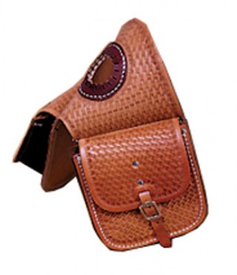 Basket Weave Horn Bag