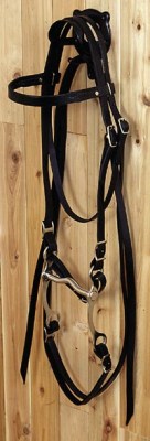 Brow Band Bridle Black