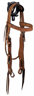 Buckaroo Head Stall Basket Weave