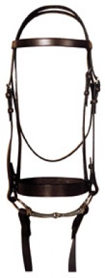 Flat Hunt Snaffle Bridle