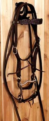 Scalloped Cheek Pony Bridle